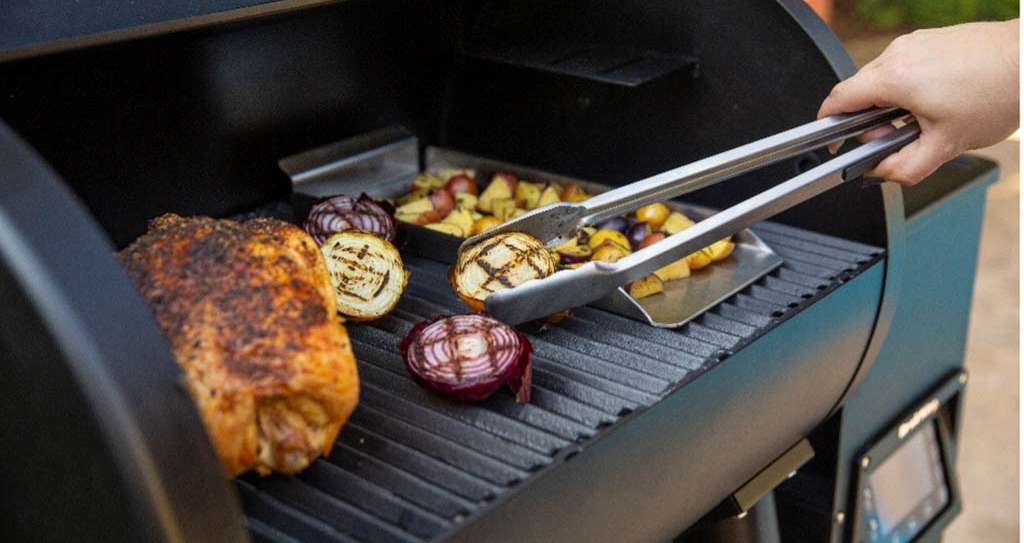 Cooking-on-a-Broil-King-Grill